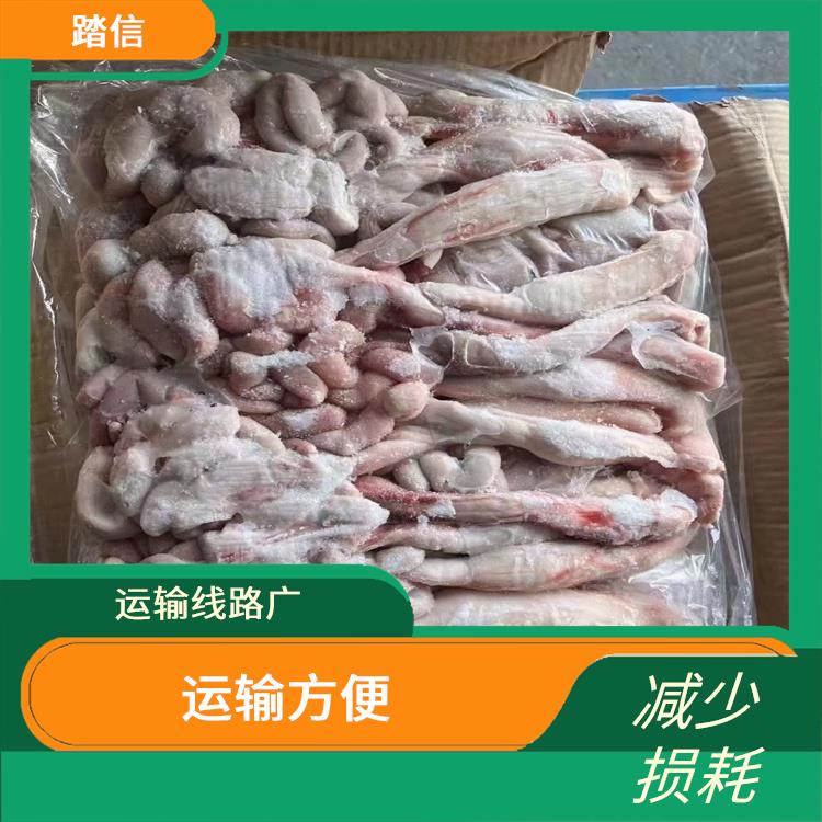 杭州到江门冷链物流 增加货物附加值 提高了食品的保鲜能力