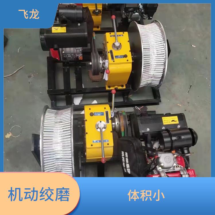 柴油机动绞磨 重量轻 主要用于输变电工程