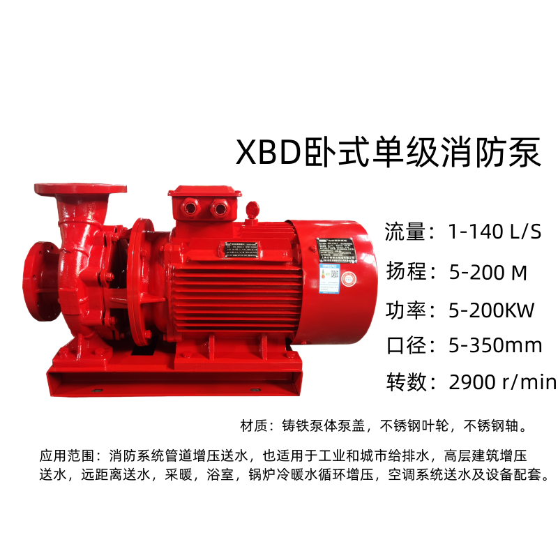 XBD14.0/20G-L 立式消防泵