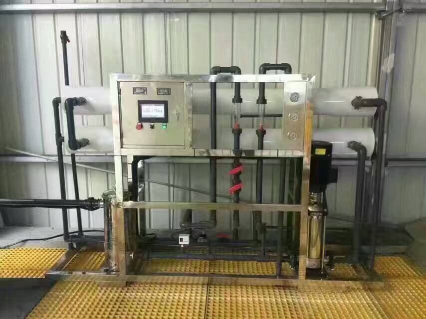 电镀厂镍回收用4T/h纯水二段反渗透设备-水处理设备一体化