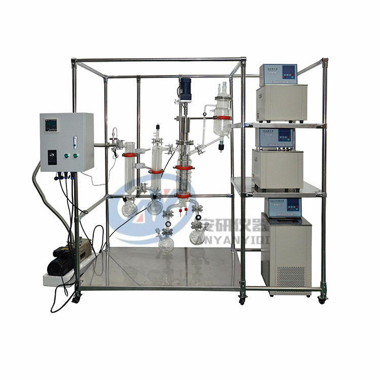 分子蒸馏仪AYAN-F200 薄膜蒸发器 刮膜式分子蒸发器