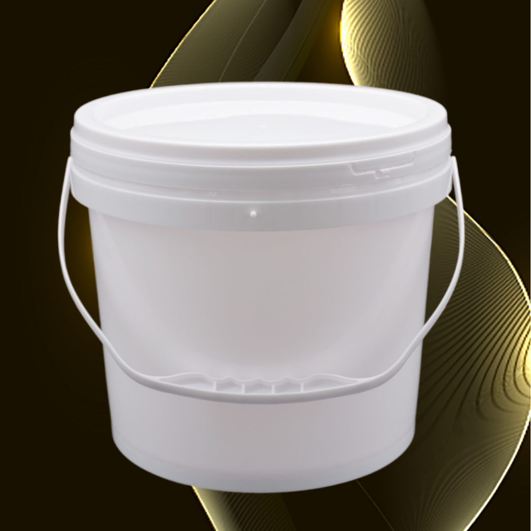 10L塑料桶 带盖密封可印刷涂料化工油漆桶瓷砖背胶桶-桶烨厂家货源