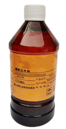 药用级精制玉米油500克一瓶CP2020药典标准 有备案号