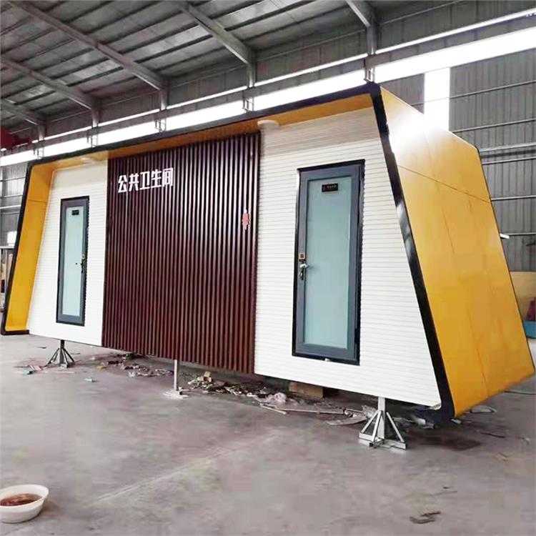 青海整体厕所厂家 景区公园 订制金属雕花板厕所