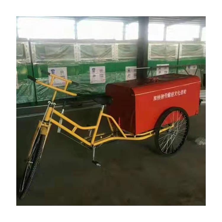 不锈钢环卫三轮车图片 内蒙古24型保洁三轮车