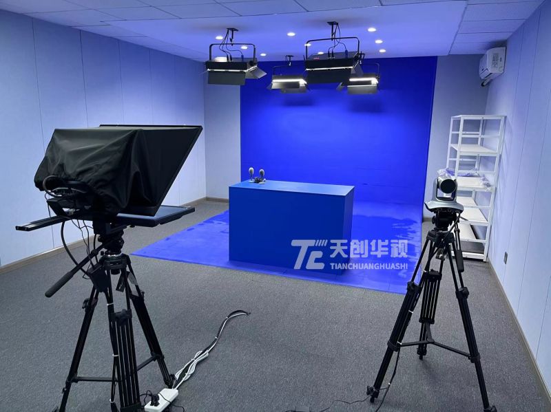 天创华视校园电视台搭建 多媒体虚拟演播室
