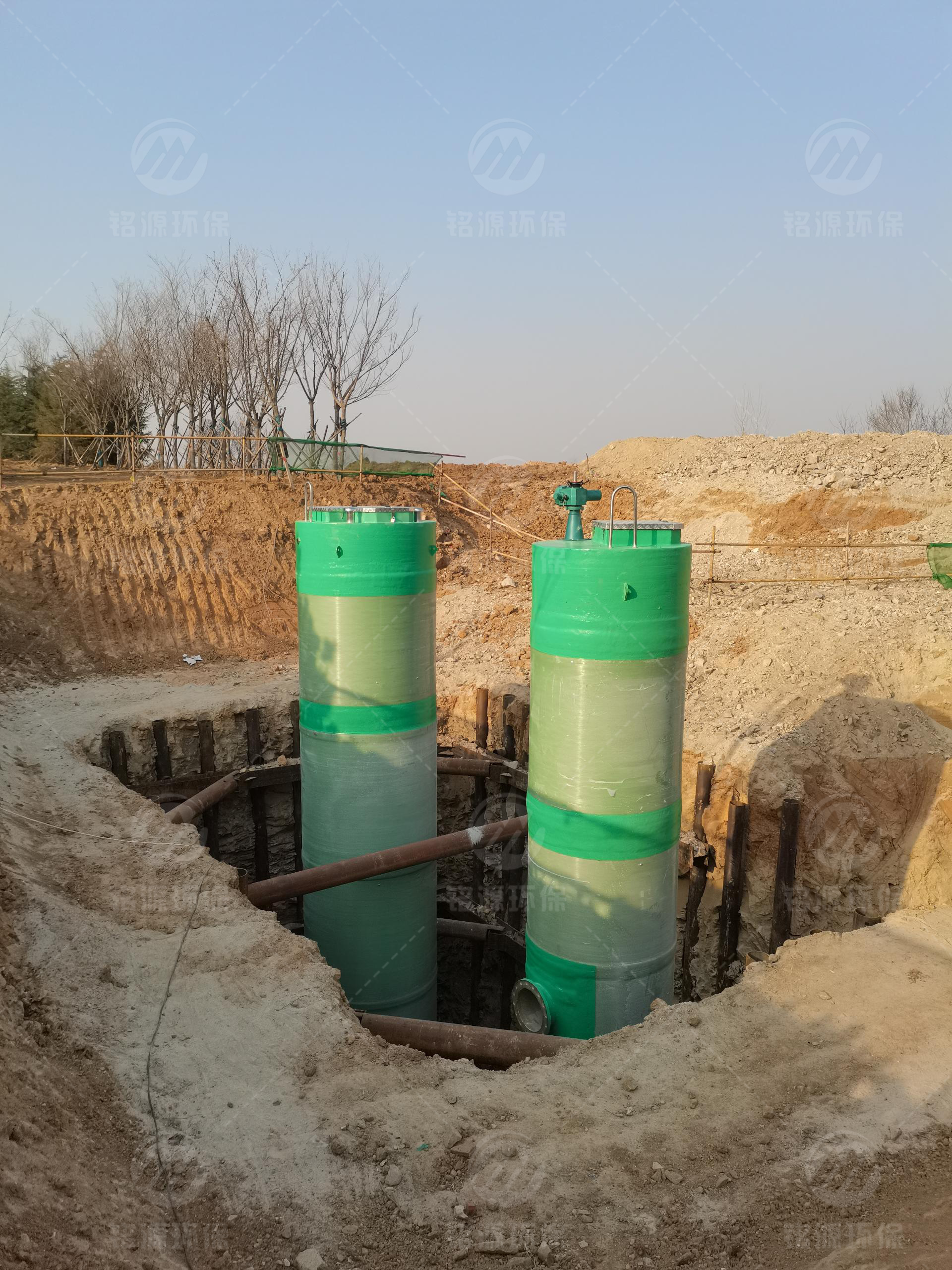 城市污水治理设备——一体化预制式泵站项目