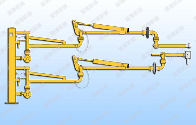 汽车底部装卸臂密闭装卸鹤管厂家