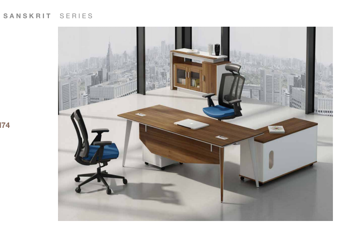 广东品牌新款工位组合办公桌 异形拼色拼形状办公桌 颜色可定制