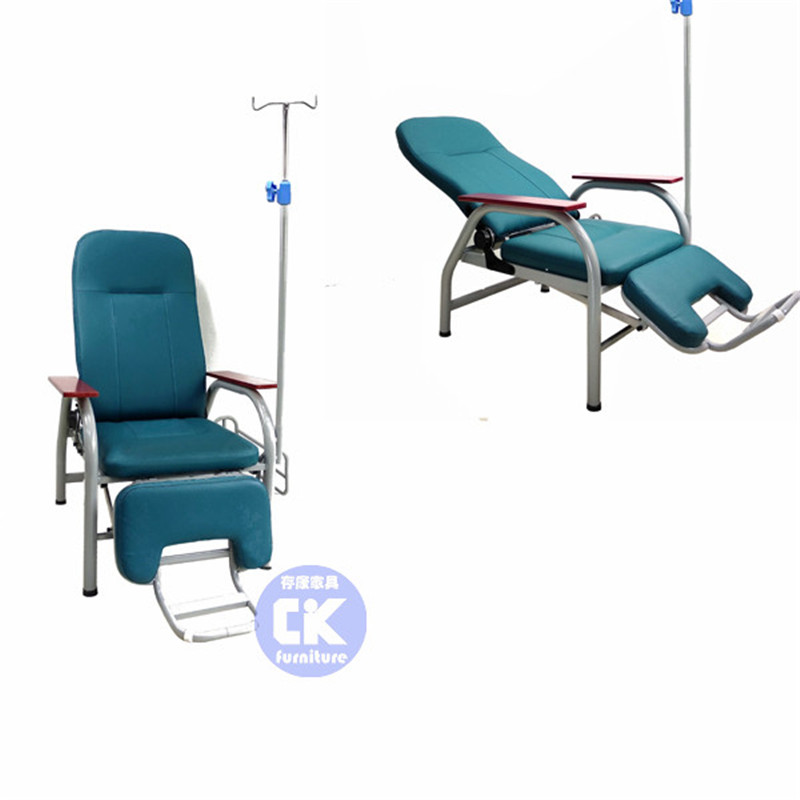 可躺式吊针椅 单座输液椅 单人位点滴椅半躺座椅