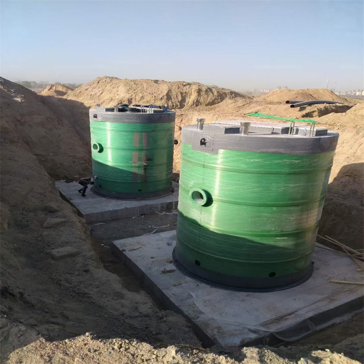 昌吉 污水提升一體化泵站安裝 可實現無人值守