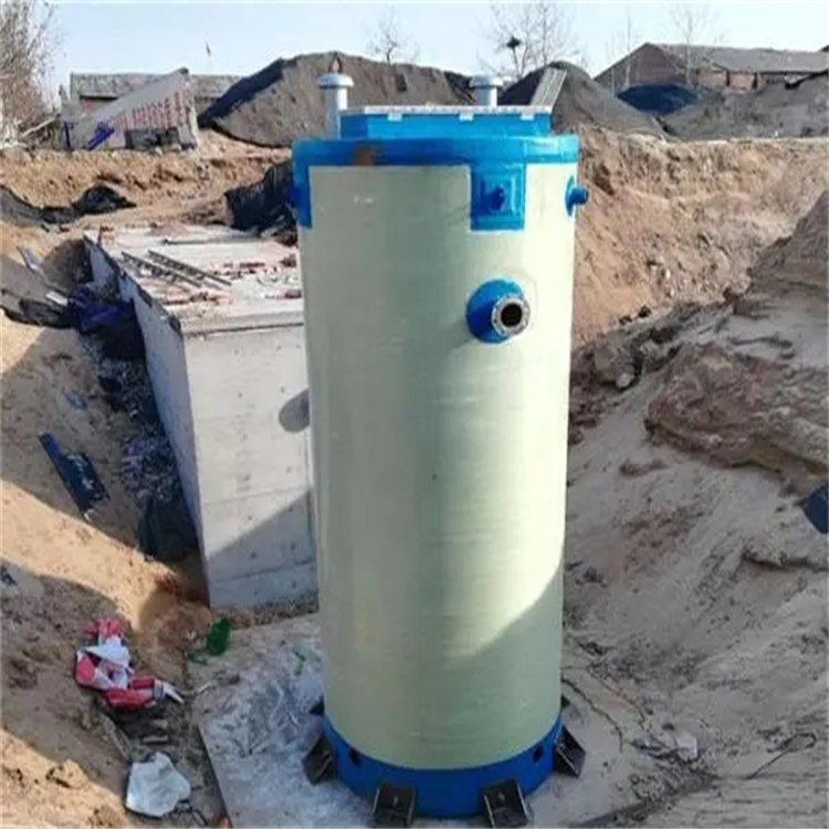 昌吉 玻璃钢一体化污水提升泵站安装