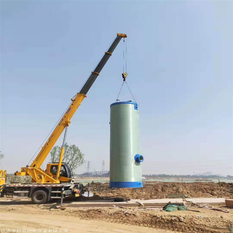 乌鲁木齐 玻璃钢一体化污水提升泵站厂家 污水提升一体化泵站 应用范围广泛