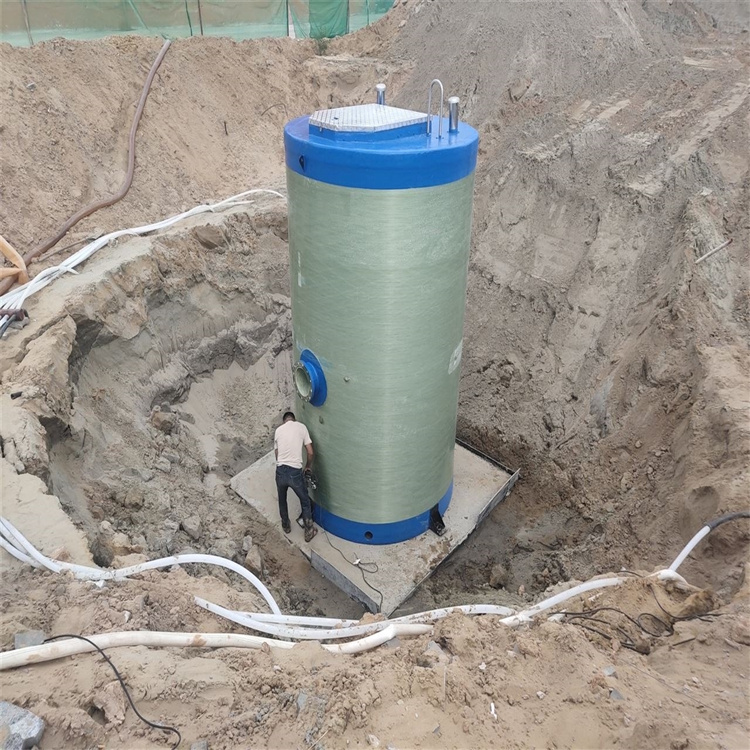 和田 一体化污水提升泵站施工