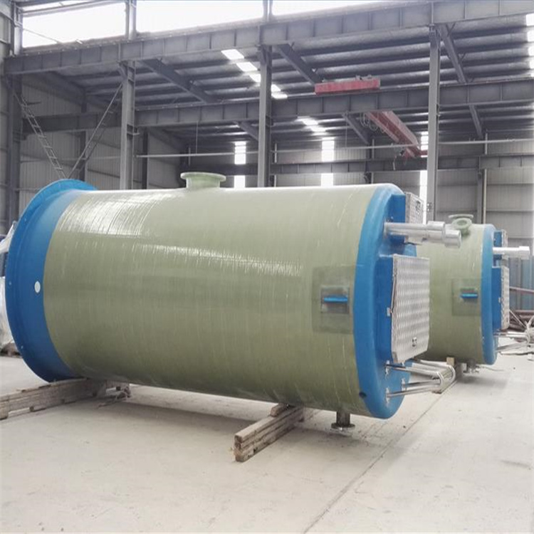 喀什 地埋式一体化污水提升泵站安装 玻璃钢一体化污水提升泵站 对环境的适应能力强