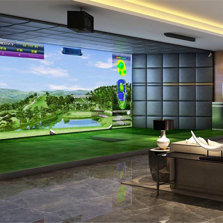 江苏室内高尔夫模拟器 单屏室内高尔夫 单屏模拟高尔夫