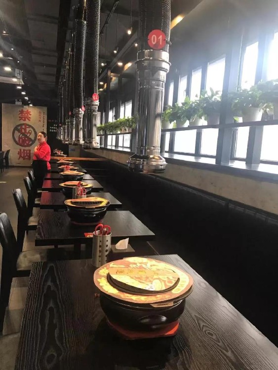 宁夏石嘴山烧烤店烤肉店餐厅排烟系统设计保证质量风管加工