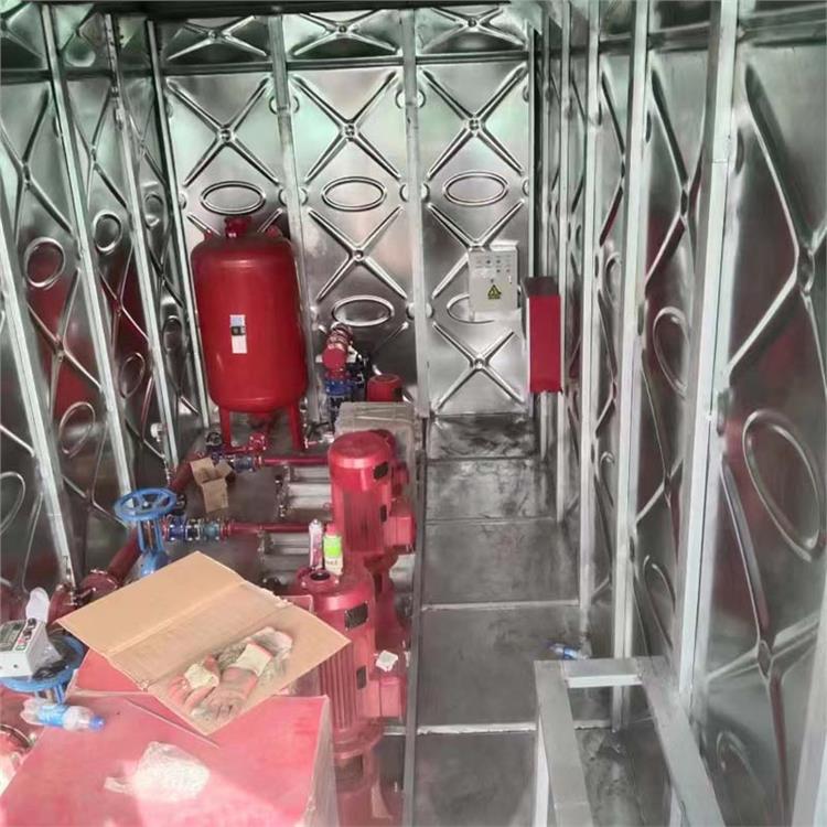 西宁地埋式消防水池 消防泵箱一体化
