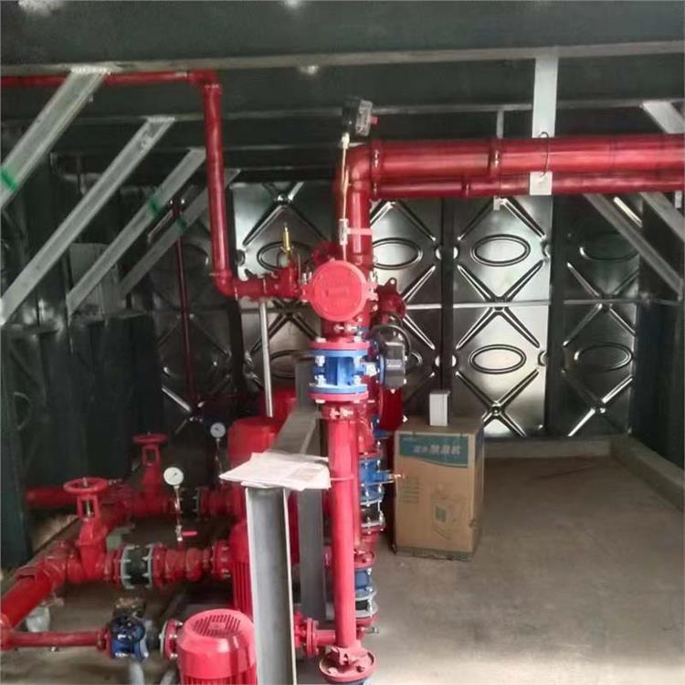 南宁地埋式箱泵一体化消防供水设备 地埋消防水箱厂家