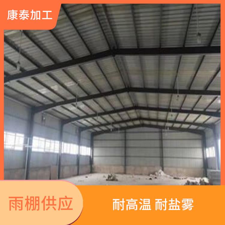 重庆渝中区亮瓦彩钢雨棚 抗低温 耐腐蚀性好 低温强度高