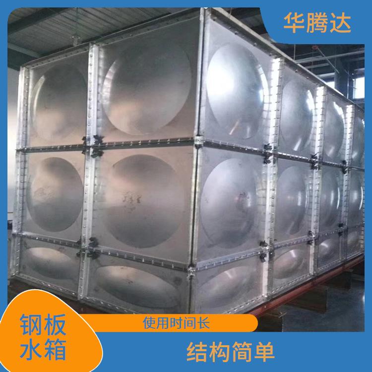 惠州组合式镀锌钢板水箱 坚固耐用 抗冲击力大