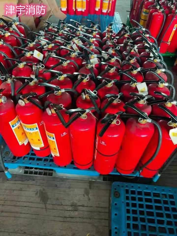 灭火器检查 更新 天津灭火器年检 换签 消防器材销售 日期更新