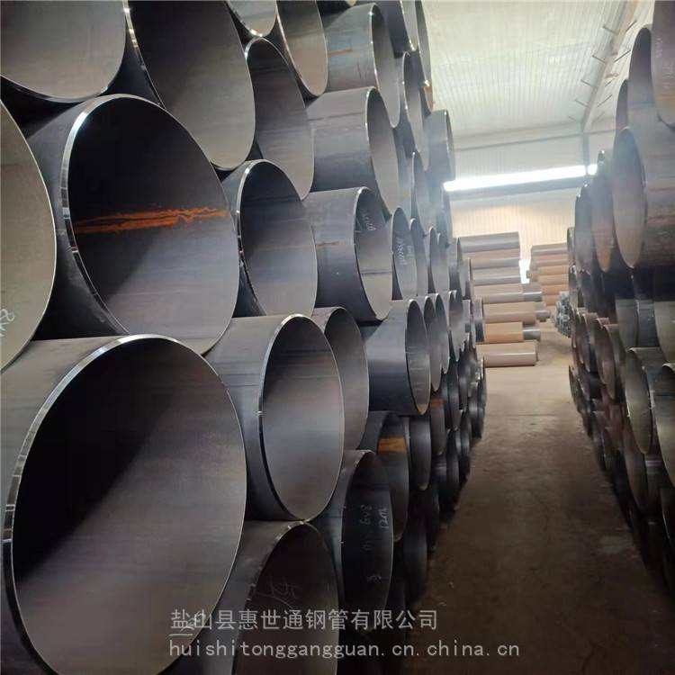 800大口径焊管厂 钢支撑用800*16焊接钢管可定尺 16Mn直缝管
