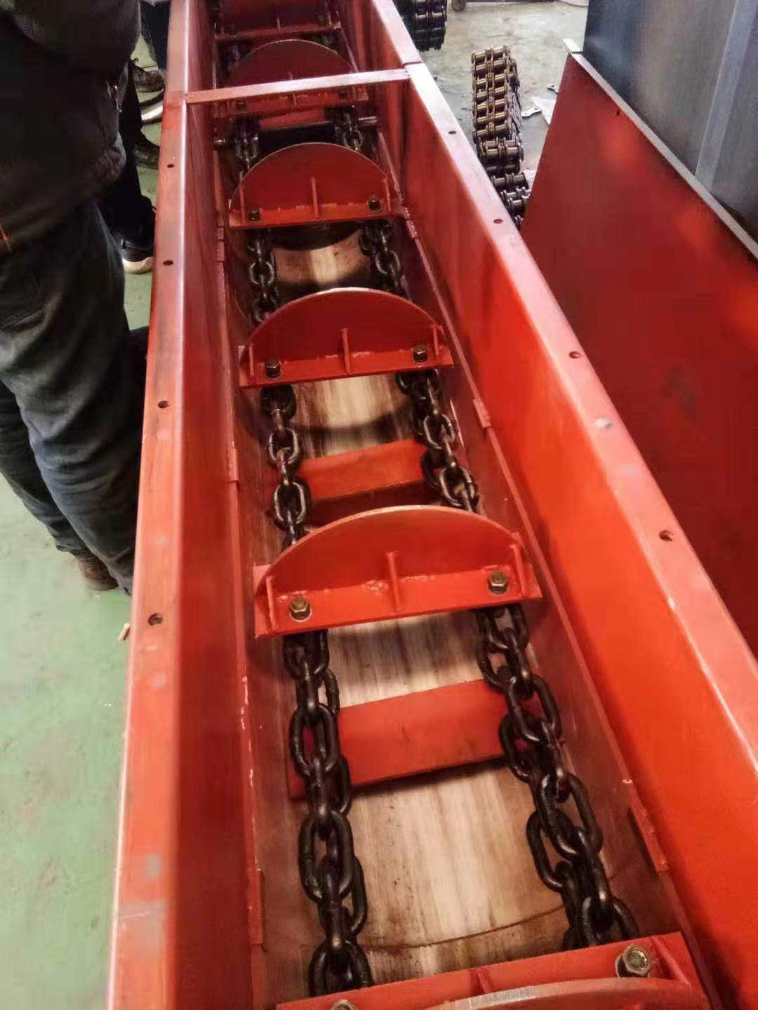 煤矿刮板输送机建材刮板机双层刮板机用于物料的输送