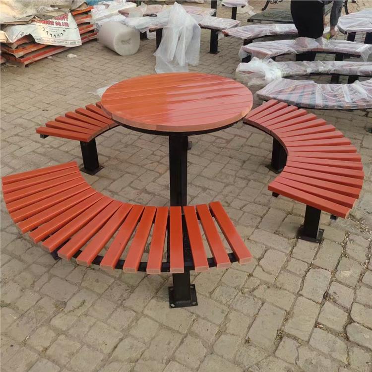 公园组合桌椅 将休闲理念带入生活 承德户外石桌椅