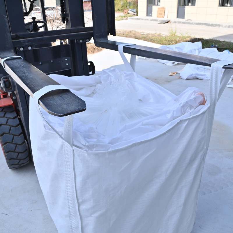 吨包集装袋化工粉末液体PE内衬膜防水防潮漏加厚白色吨袋