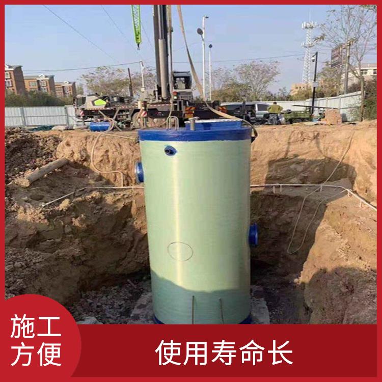 地埋式一体化污水提升泵站 节省管理成本 对环境的适应能力强