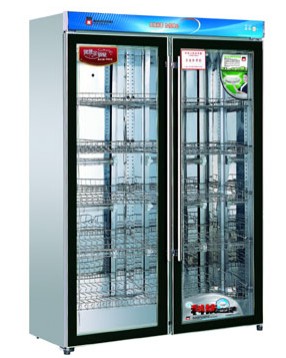 康庭商用消毒柜 YTD1200A-KT1绿钻系列消毒柜 双门臭氧低温保洁柜
