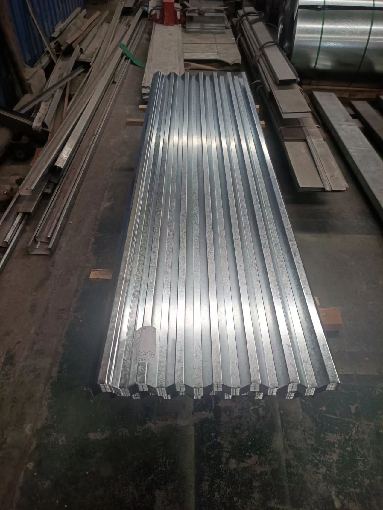 上海镀锌钢板YX35-125-750压型钢板750楼承板V125组合楼板