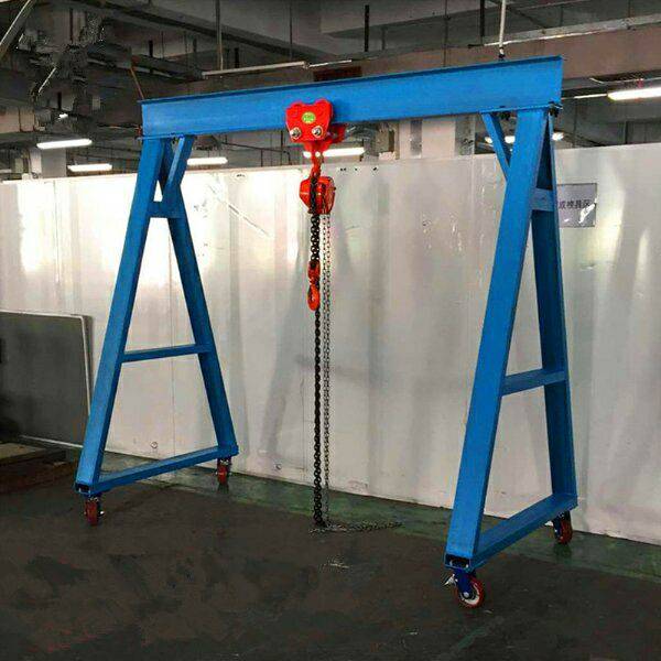 2吨移动龙门吊架 小型龙门吊尺寸定做 模房吊模龙门吊架