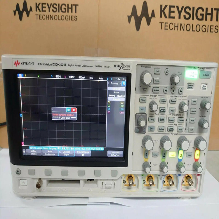 keysight是德科技DSOX3024T 200MHz示波器