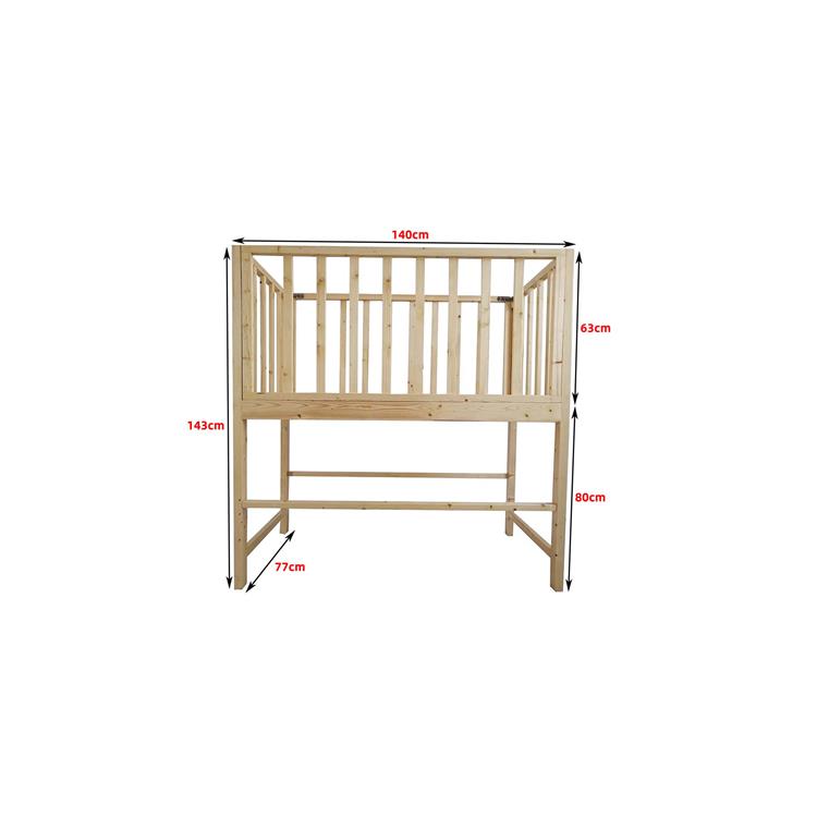 婴幼儿围栏床 实木家具