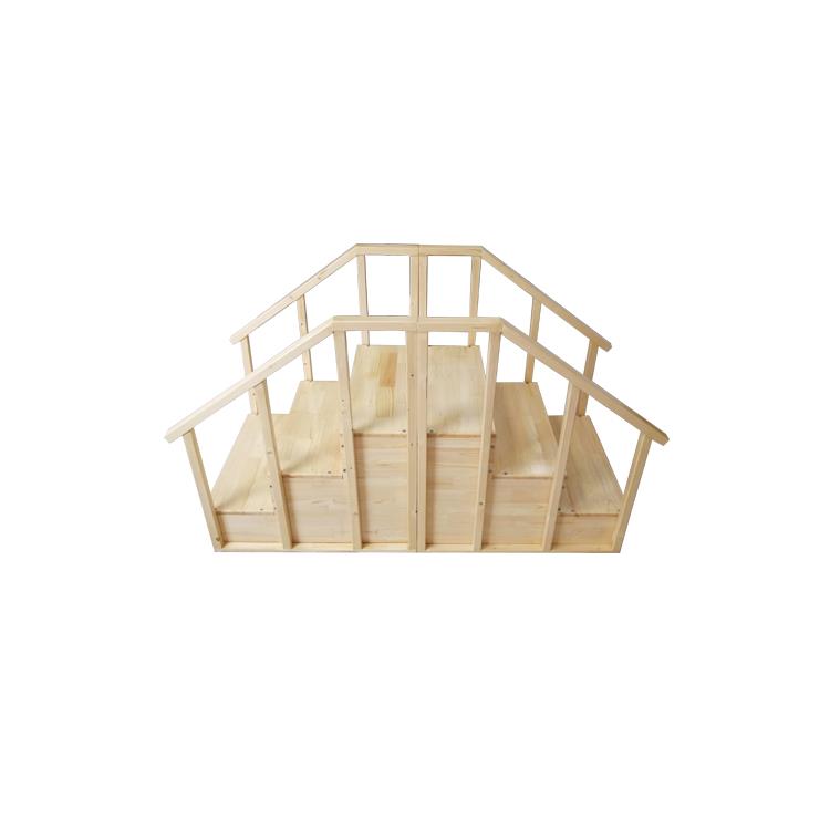 带扶手 木质楼梯 实木家具