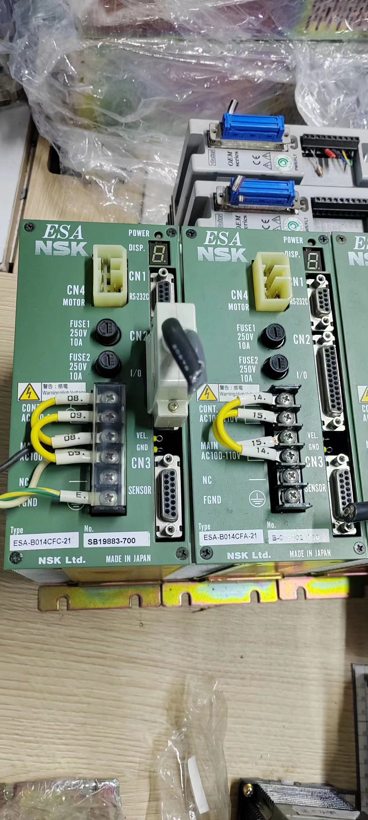 NSK伺服驱动器ESA-B014CFC-21报警故障维修