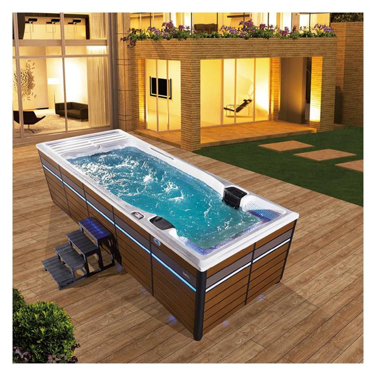 烟台别墅安装无边际游泳池家庭泳池设计与安装