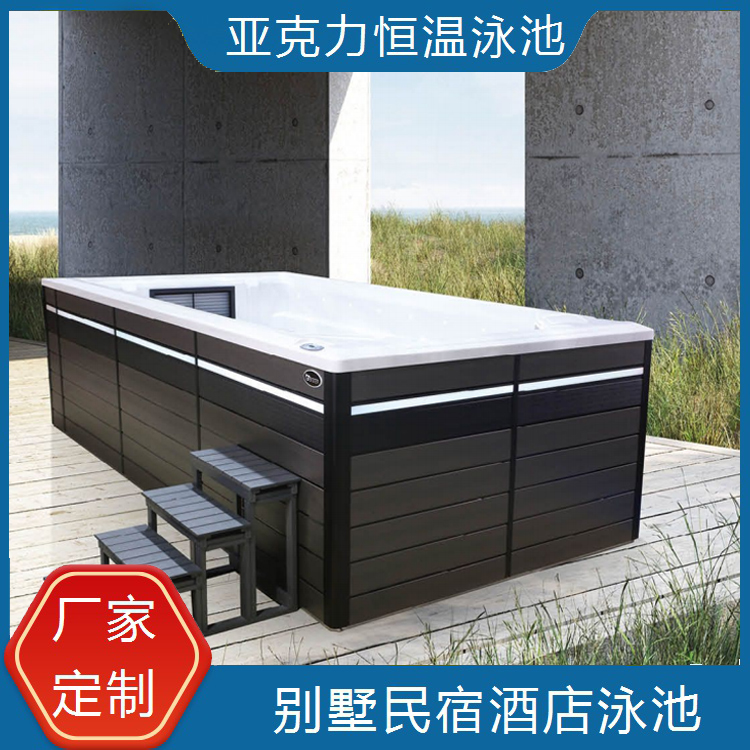 北京民宿庭院无边际游泳池家庭泳池设计与安装