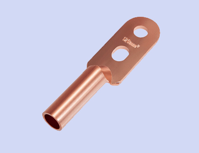 冷压铜端子厂家直发 DT-70平方双孔铜鼻线鼻子 接线端子