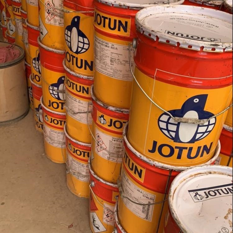 宁波回收船舶聚氨酯面漆 库存油漆回收报价