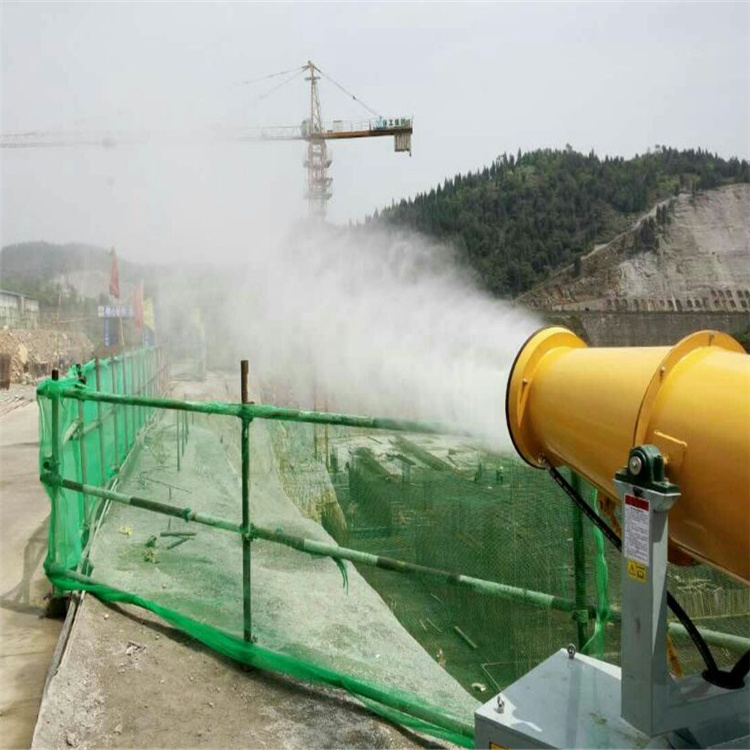 四川煤矿工厂全自动降尘雾炮机 雾化快 射程更远