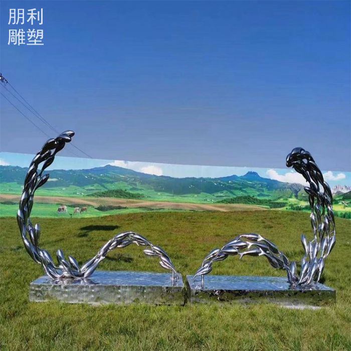 江苏法治鲸鱼雕塑-江苏订做校园文化景观鲸鱼雕塑厂