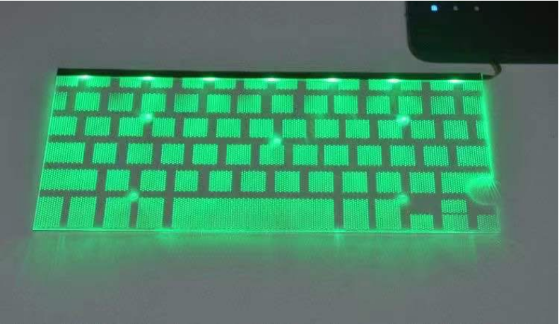 方舟led亮度均匀导光片电脑键盘led背光板多种尺寸**薄发光