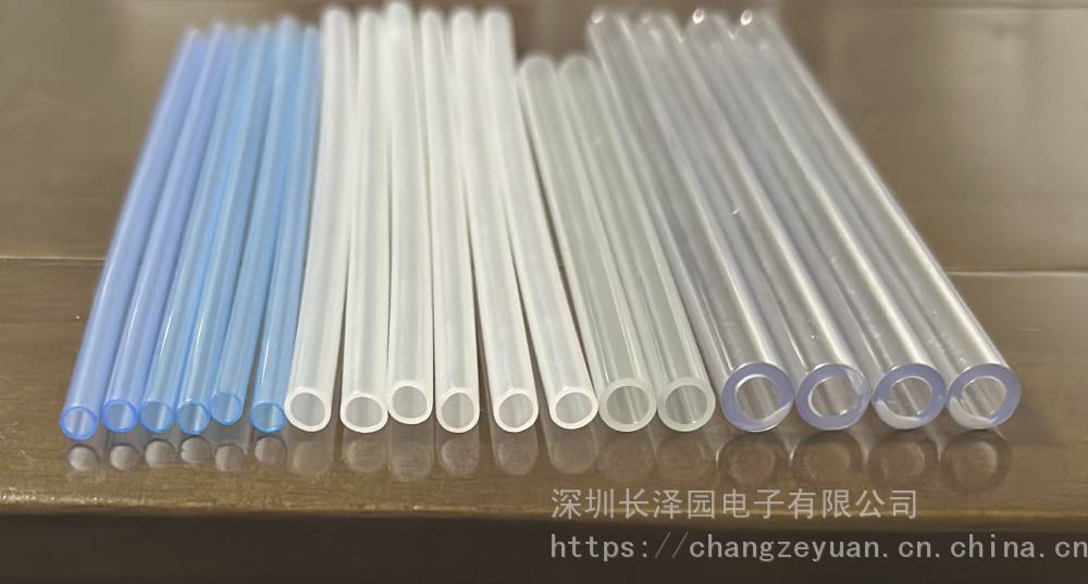 长泽园PVC医用级保护导管透明直管硬度可调公称外径0.5-30MM
