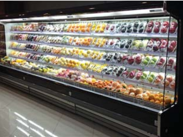 松下超市柜 立风柜 风幕柜 为客户提供食品安全解决方案