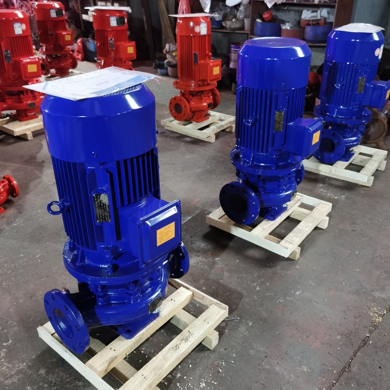 ISG管道泵 管道离心泵 单级管道泵ISG65-250I型大流量低扬程立式