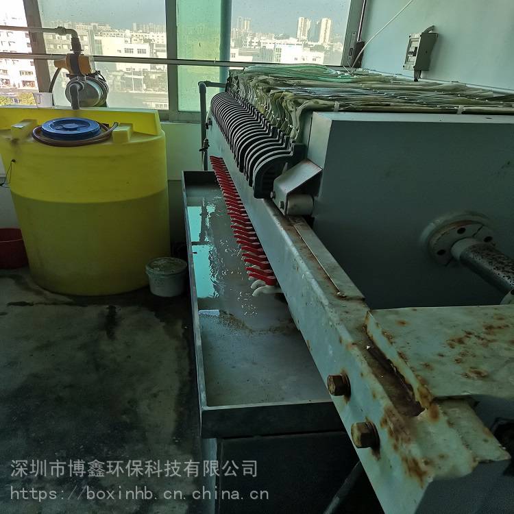 废水站污泥固液分离设备 脱水液压30平方自动板框压滤机