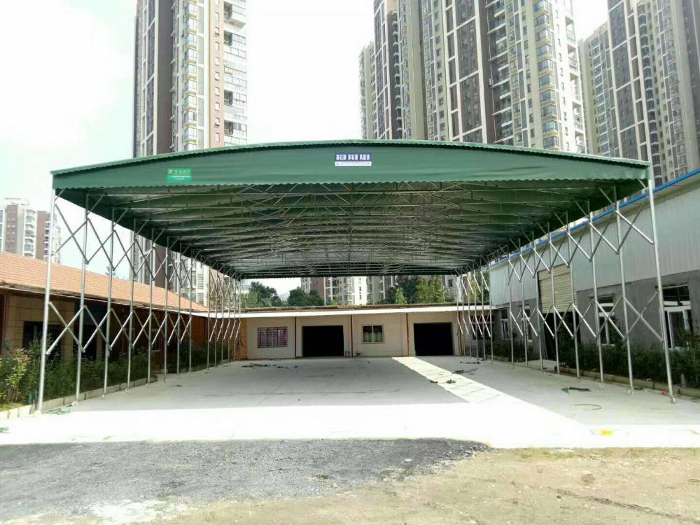 上海 伸缩雨棚 推拉雨棚制作 多种规格